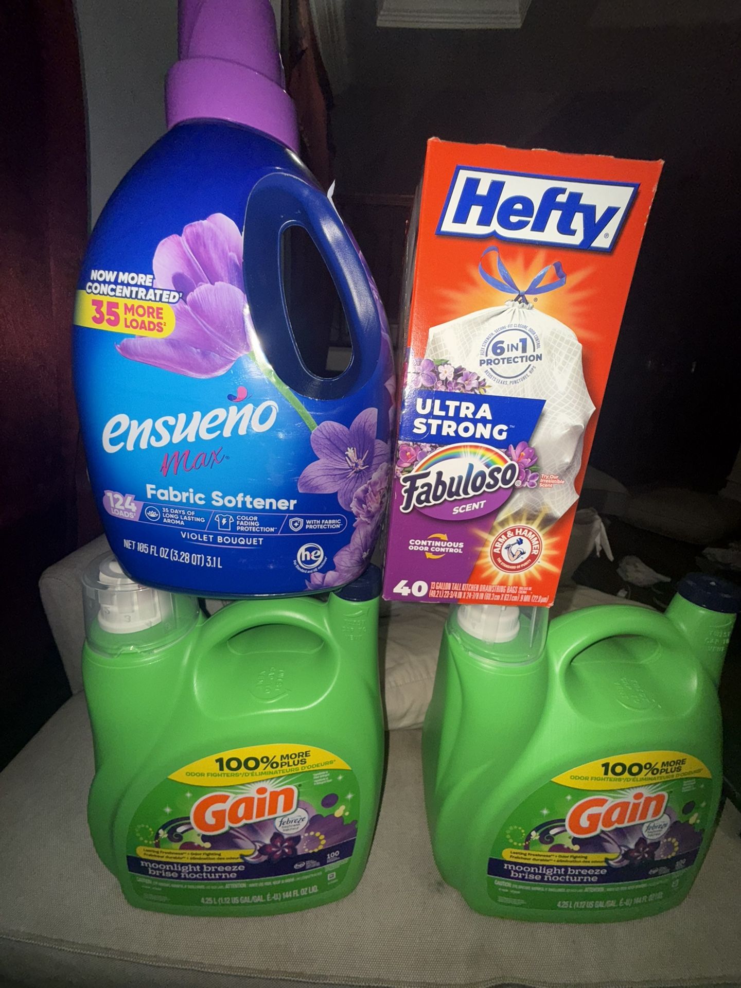 Laundry Detergent Fabric Softener 