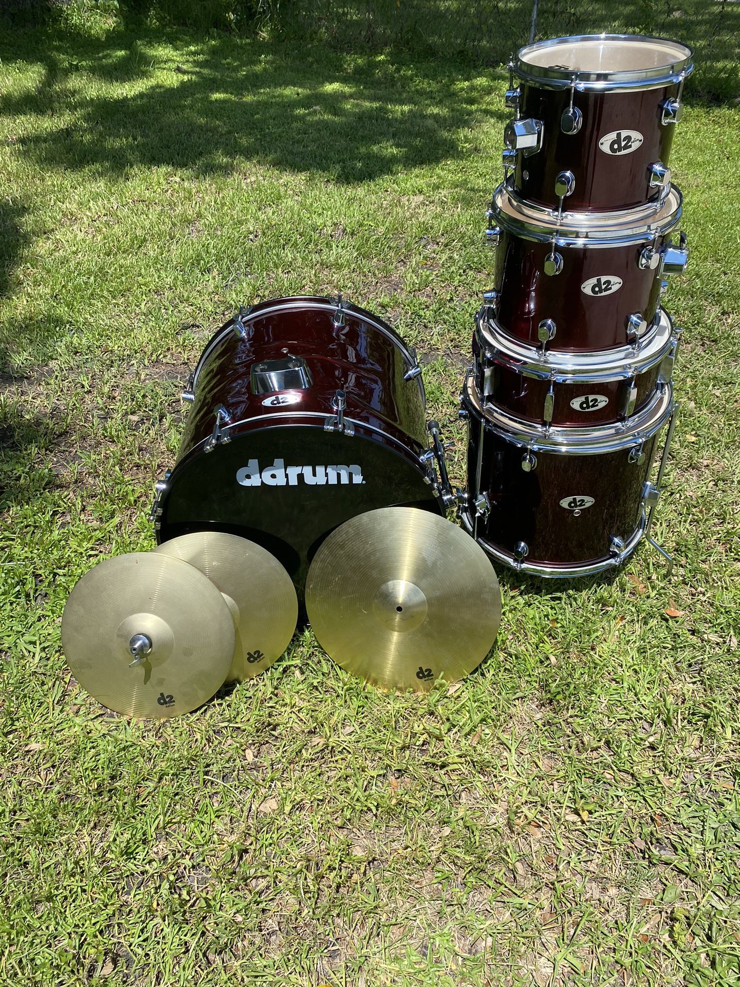 d2 By drum Drum Set