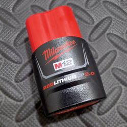 MILWAUKEE M12 2.0 REDLITHIUM

BATTERY - BRAND NEW