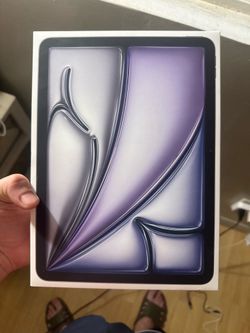 Brand New Apple - 11-inch iPad Air M3 chip Built for Apple Intelligence Wi-Fi + Cellular 128GB - Space Gray