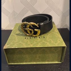 Gucci Snake Belt Mens Size 95/38