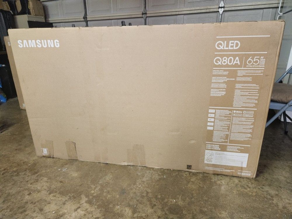 Tv Samsung 65", Q80A 4k, HDR, Slim, Google, Excellent 