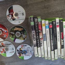 Xbox 360 Video Games Game Bundle 