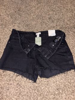 Black H&M Size 18 Shorts 