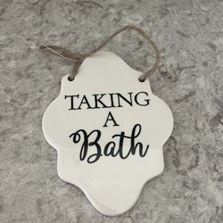 New Ceramic Sign $5