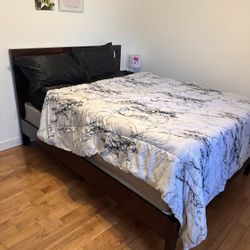 Queen Size Bed With frame