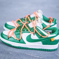 Nike Dunk Low Off White Pine Green 23 