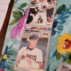 San Francisco Giants 1989 Fleer Baseball Cards Lot 