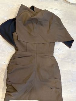 Miss Rosier brown dress