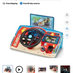 Kids Toy Paw Patrol Steering Wheel Car
