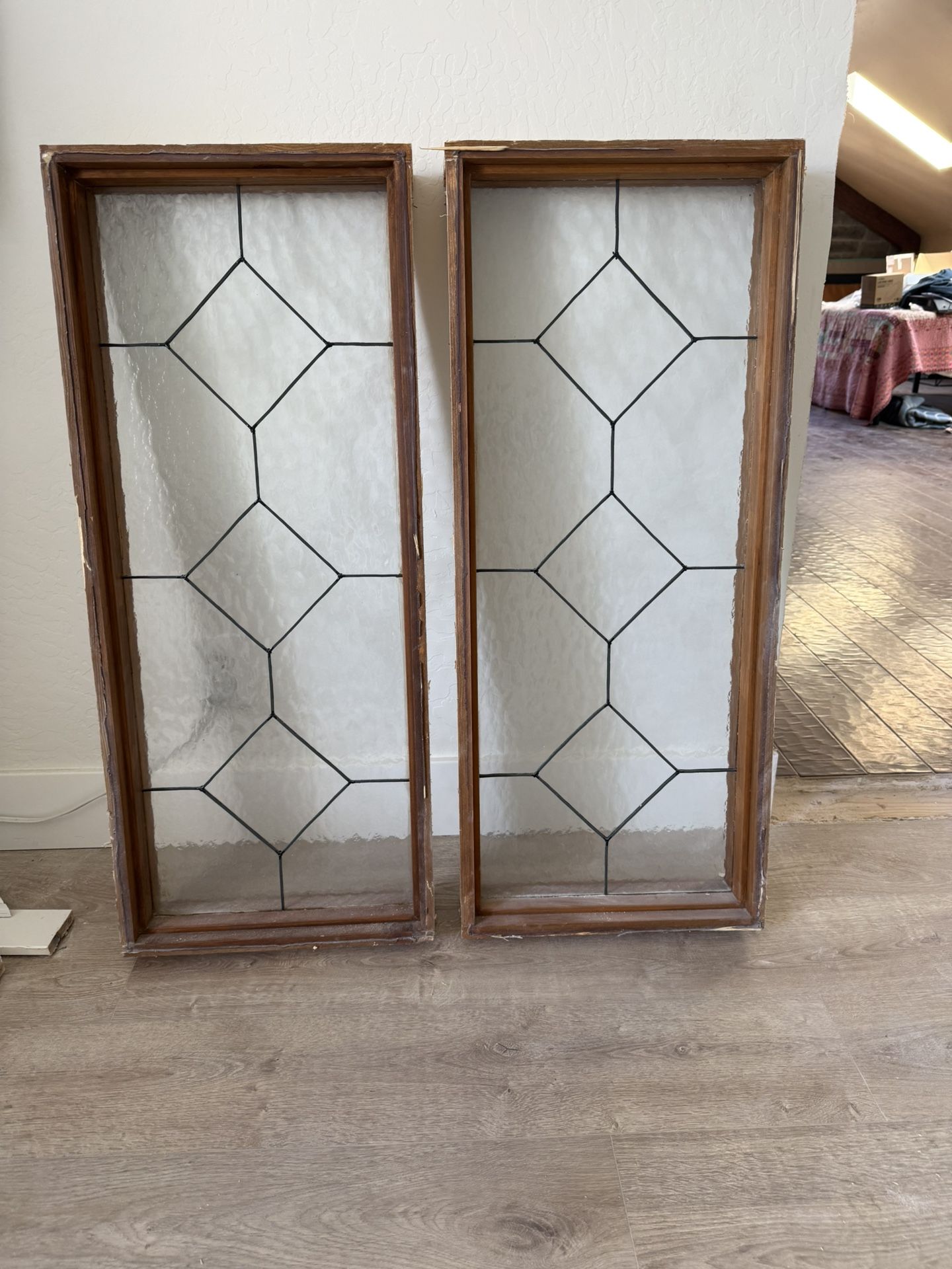Decorative Window Pair
