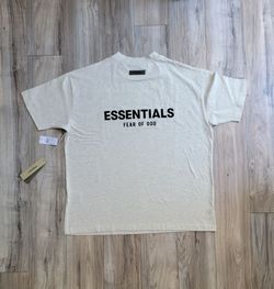Essentials tees L light oat