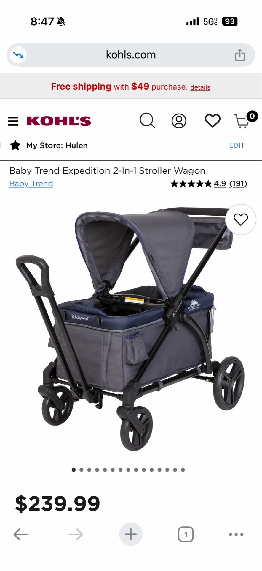 Baby Trend Wagon