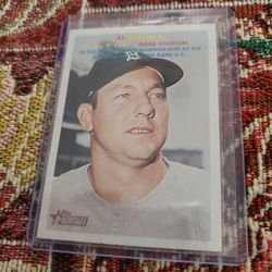 Detroit Tigers AL Kaline Baseball Cards Lot 