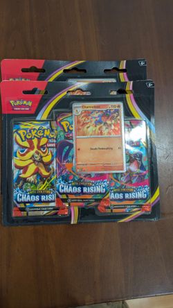 Pokemon Chaos Rising 3-pack blister -$20 or OBO
