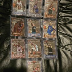 1996-97 Topps Stadium Club Class Acts Insert Complete Set! Michael Jordan 🔥📈