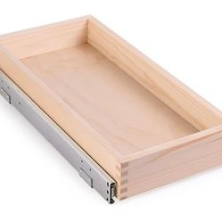 (New Factory Sealed)
Mulush Pull Out Cabinet Organizer, Soft Close Wood Drawer Storage Slide Out Shelves for Kitchen, 11”W x 21”D, Requires At Least 1