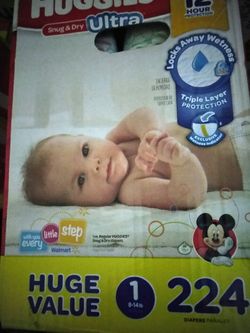 Huggies #1 cantidad 224