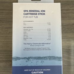 Spa in-Filter Mineral Sticks, Hotspring Hotub Spa Mineral Ion Cartridge Sticks for Hot Tub, Swimming Pool, Fish Pond Filter, Brings Fresh and Crystal 