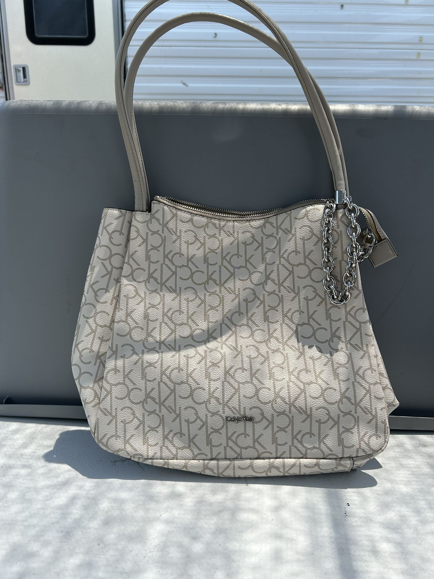 Coach Bag Silver