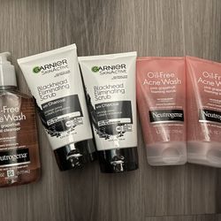 Facial Cleansers Or Scrubs