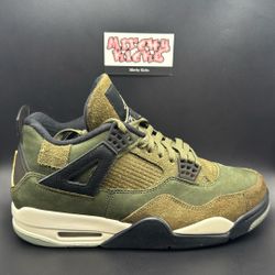 Jordan 4 Retro SE Craft Medium Olive Sz. 9.5