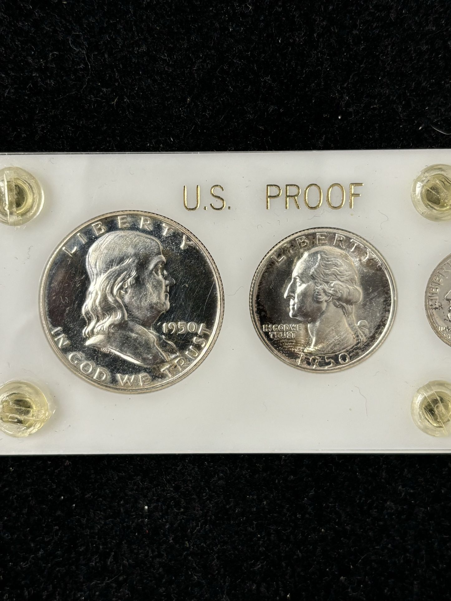 1950 U.S. Proof Set in Capital Holder MEGA RARE COIN SET!