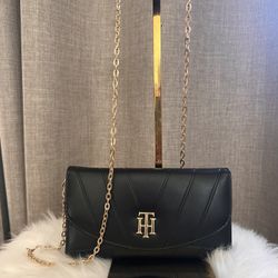 Tommy Hilfiger Wallet On Chain Black 