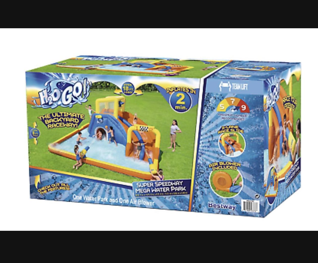 Super Speedway Inflatable Mega Water Park H2OGO!!!!