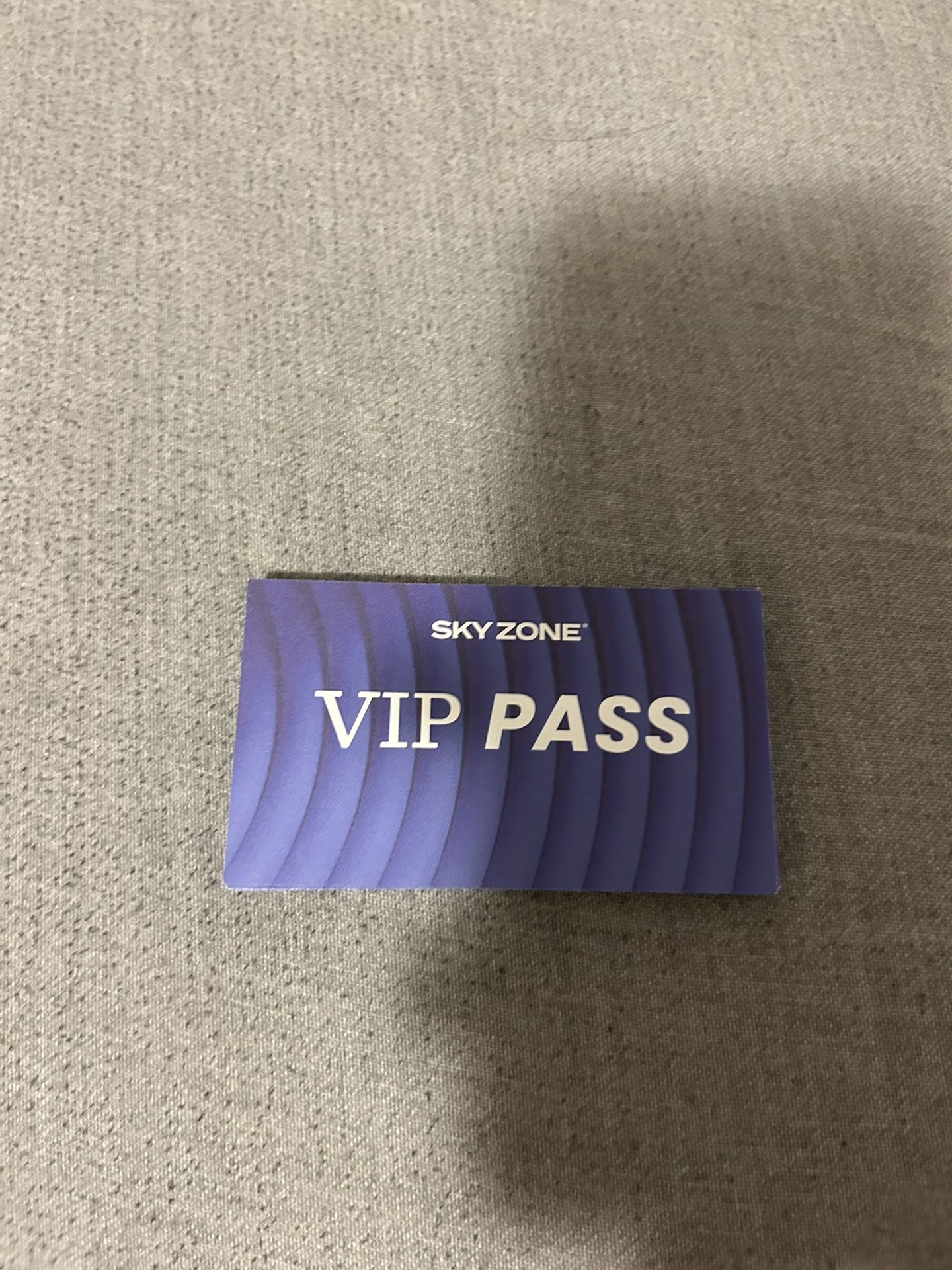 VIP jump pass for Skyzone