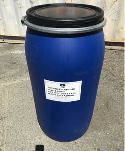40 gallon drum with lid
