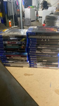 PS4 game lot