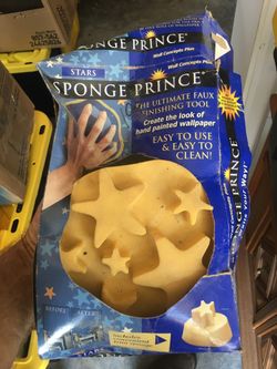 Star paint sponge