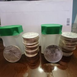 2014 American Silver Eagles (40) $ 91 oz  $3,640 TOTAL