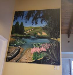 Giant Oil Painting Canvas Wall Art 