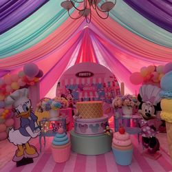 Party Decor , Waterslides ….