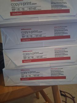 Copy and print papers