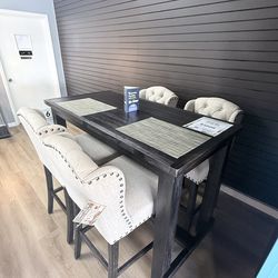 5pc counter height dining set