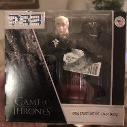PEZ GAME OF THRONES GIFT SET  Released 2022 DAENERYS TARGARYEN & DROGON