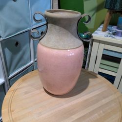 Pink Terra Cotta Vase