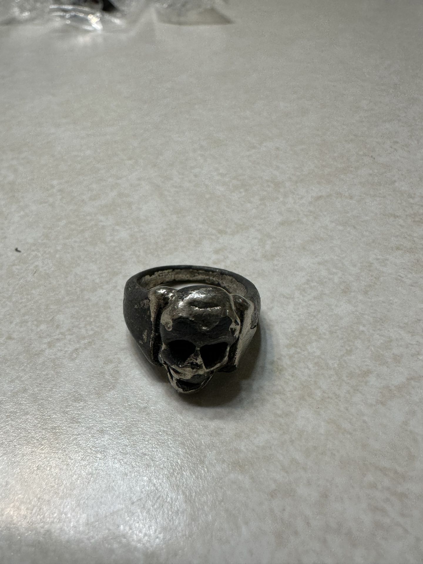 Skull Ring Silver