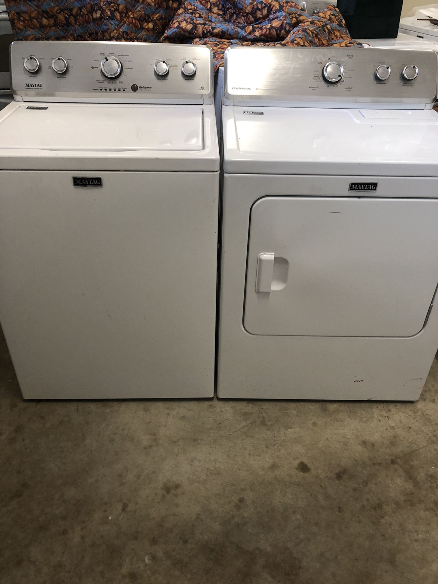 Maytag Electric Washer And Dryer