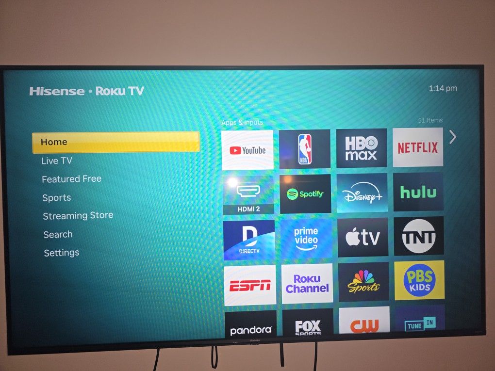 Hisense 58 inch 4K Roku Smart TV LED