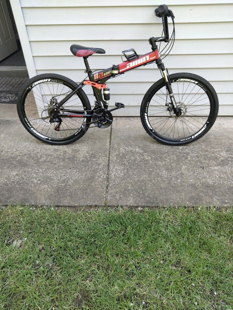 Full Suspension Folding Bike