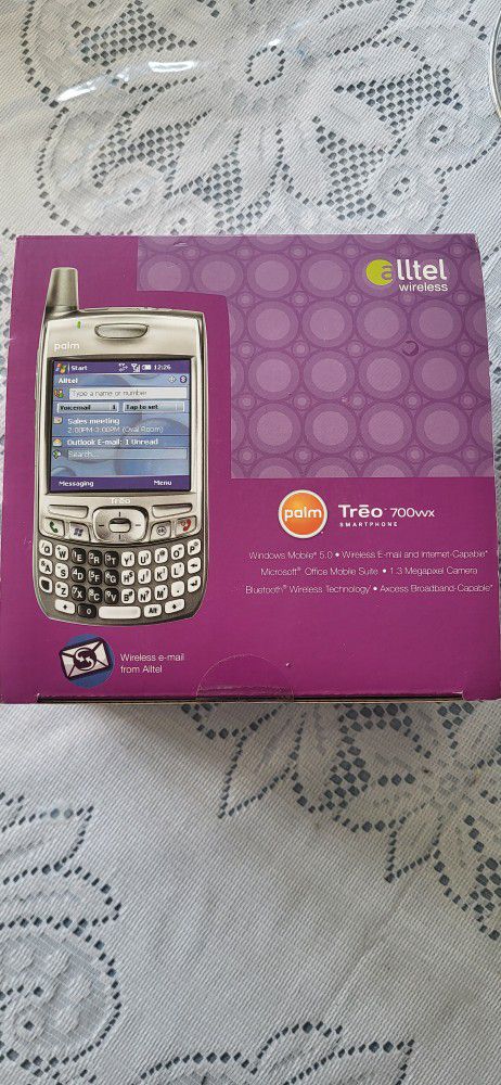 Palm Treo 700wx Smartphone Alltel Wireless Brand New
