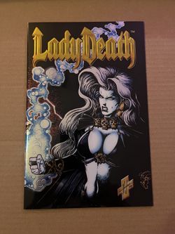 Lady Death II: Between Heaven & Hell #1 (Chaos 1995) Adam Hughes Comic Book