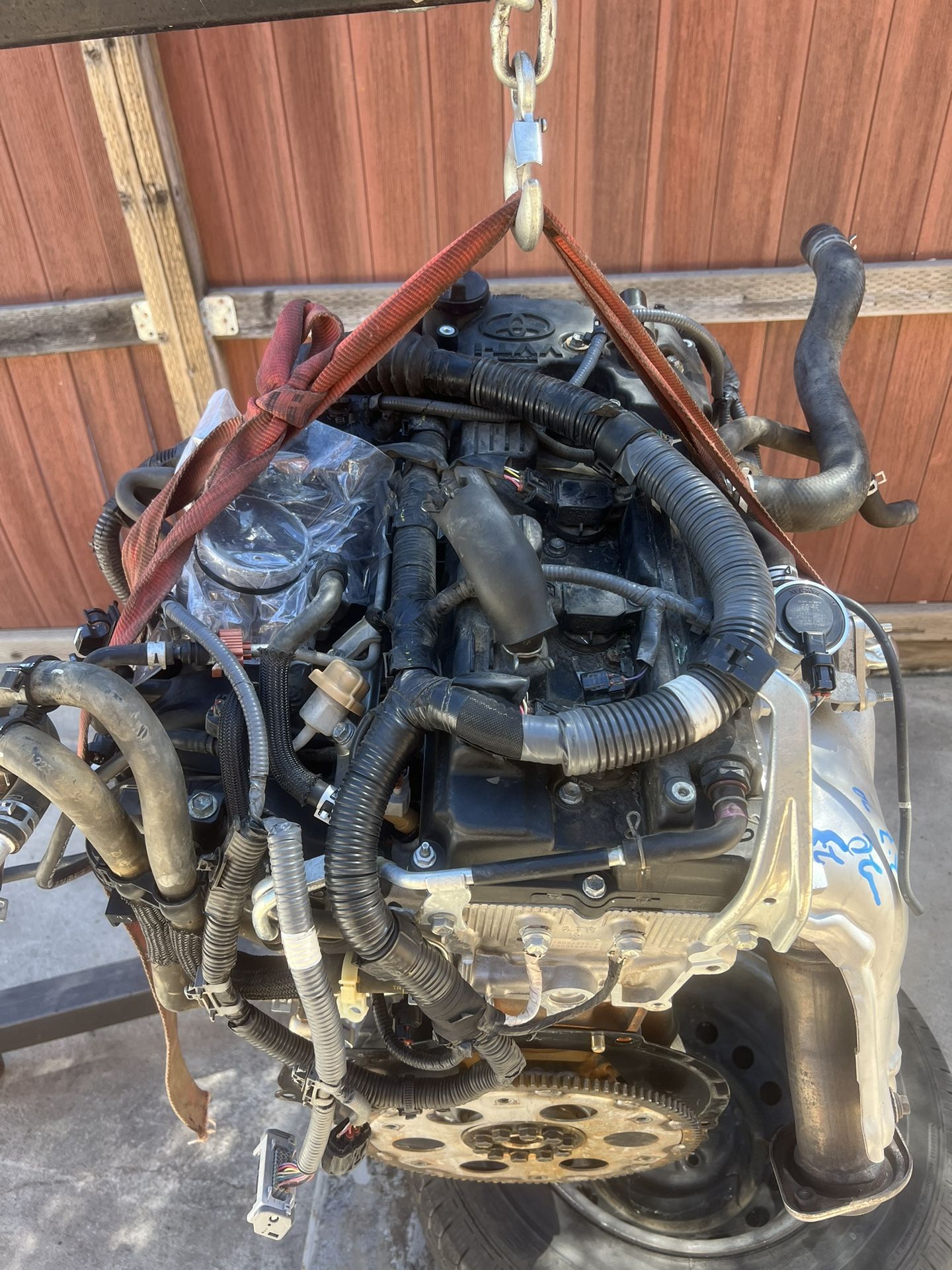 2020 Toyota Tacoma. Engine