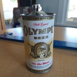 Vintage Lighter / Beer Can