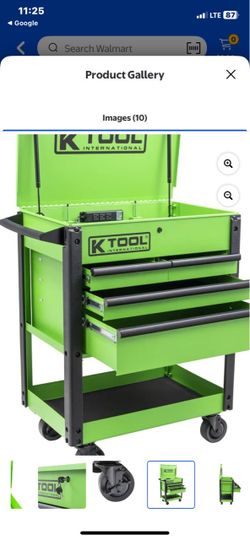 Complete Pro Mechanic Lot - Pristine K-Tool 4-Drawer Cart & Loaded Milwaukee FUEL / Cornwell Set