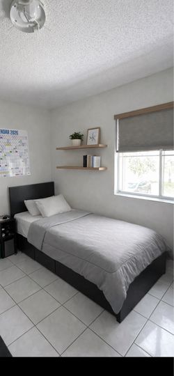 Ikea MALM Twin Bed w/ Matress